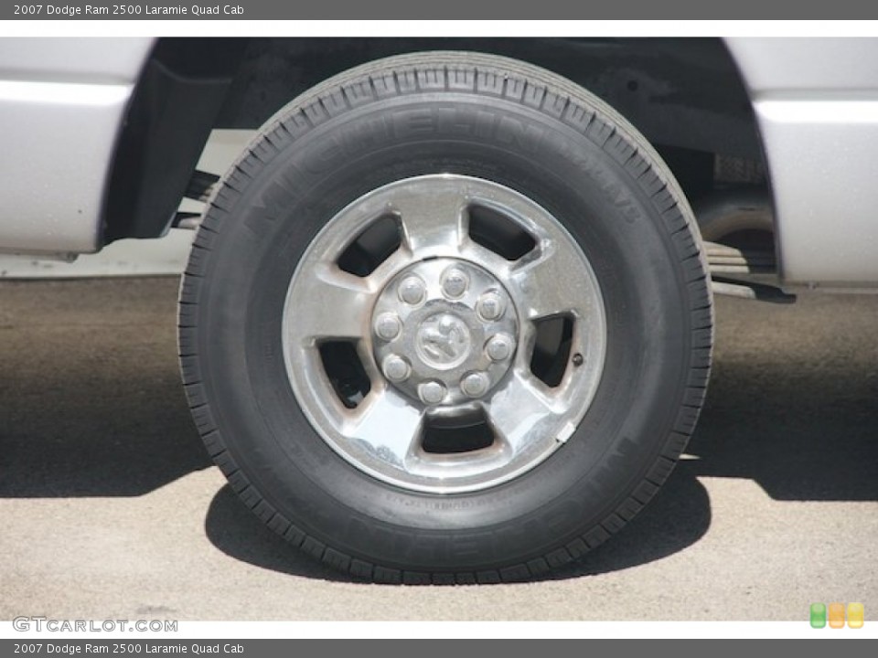 2007 Dodge Ram 2500 Laramie Quad Cab Wheel and Tire Photo #82322518