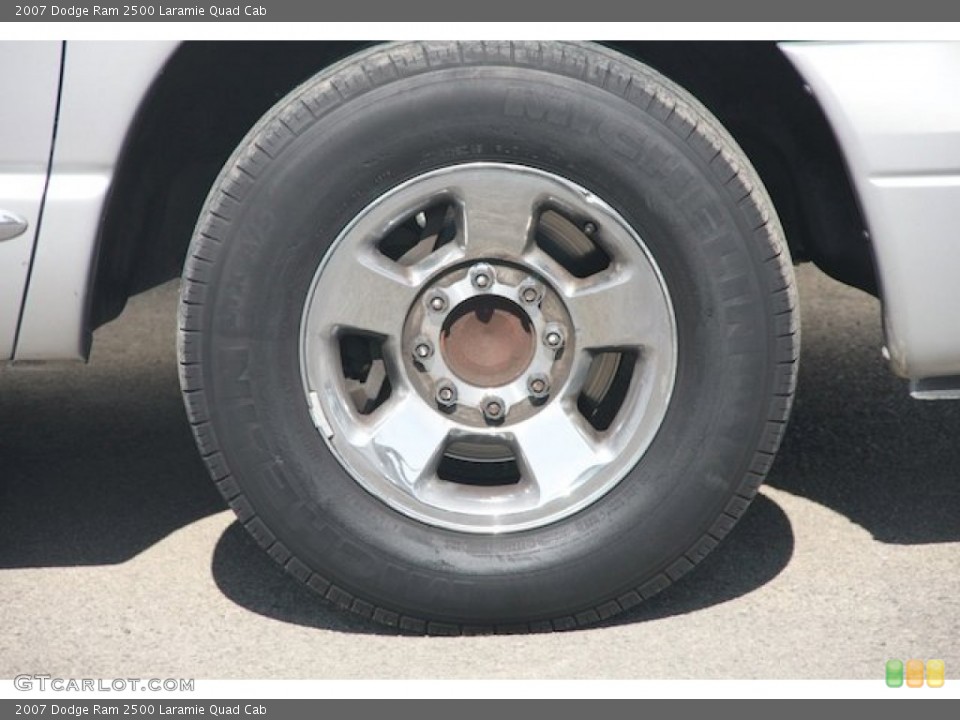 2007 Dodge Ram 2500 Laramie Quad Cab Wheel and Tire Photo #82322529