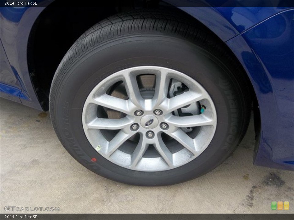 2014 Ford Flex SE Wheel and Tire Photo #82335098