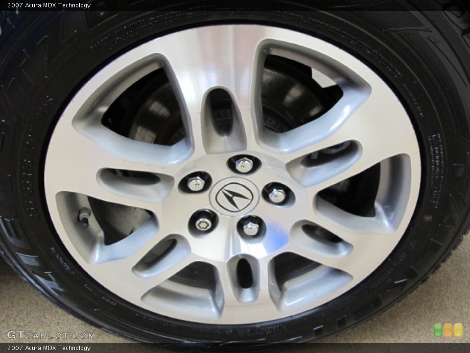 2007 Acura MDX Technology Wheel and Tire Photo #82339325