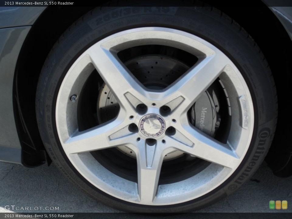 2013 Mercedes-Benz SL 550 Roadster Wheel and Tire Photo #82340691
