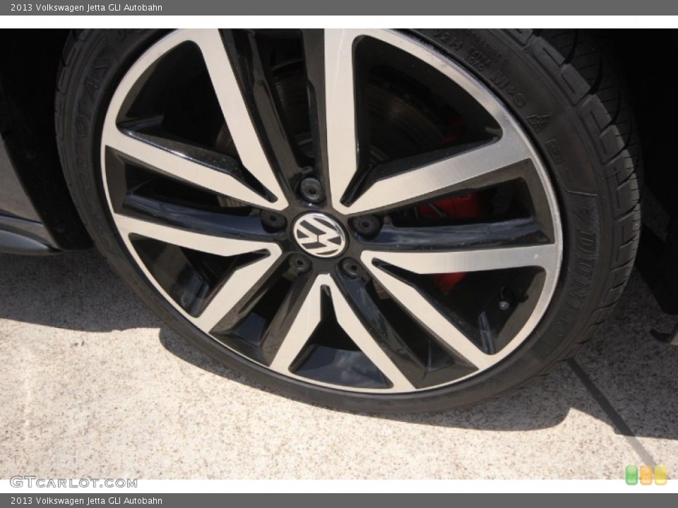 2013 Volkswagen Jetta GLI Autobahn Wheel and Tire Photo #82349855