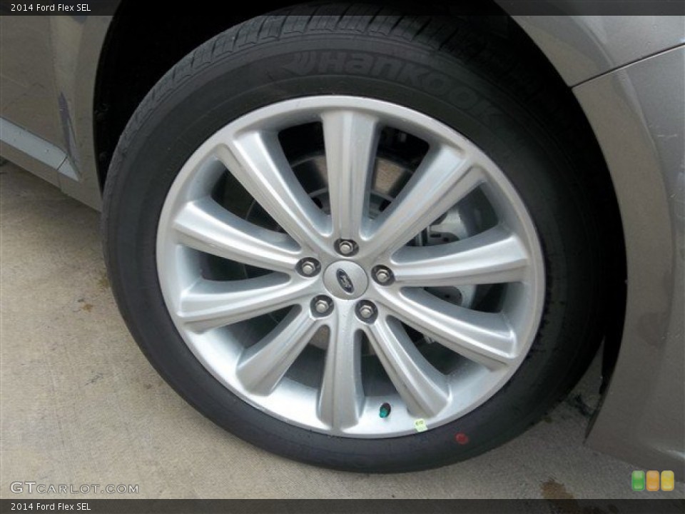 2014 Ford Flex SEL Wheel and Tire Photo #82356521