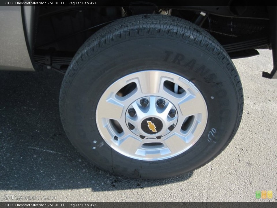 2013 Chevrolet Silverado 2500HD LT Regular Cab 4x4 Wheel and Tire Photo #82363501