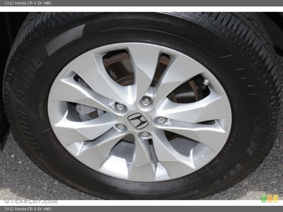 2012 Honda CR-V EX 4WD Wheel and Tire Photo #82364143