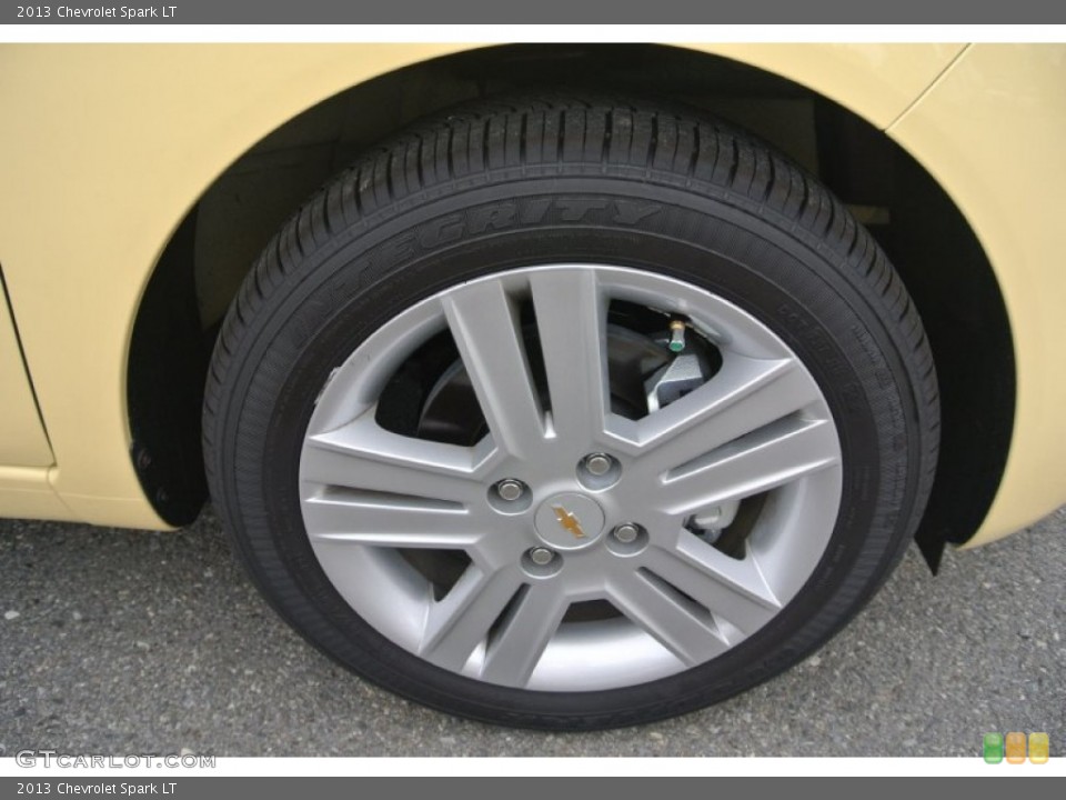 2013 Chevrolet Spark LT Wheel and Tire Photo #82365532