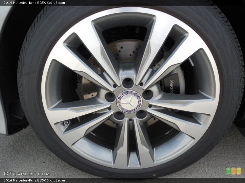 2014 Mercedes-Benz E 350 Sport Sedan Wheel and Tire Photo #82366600
