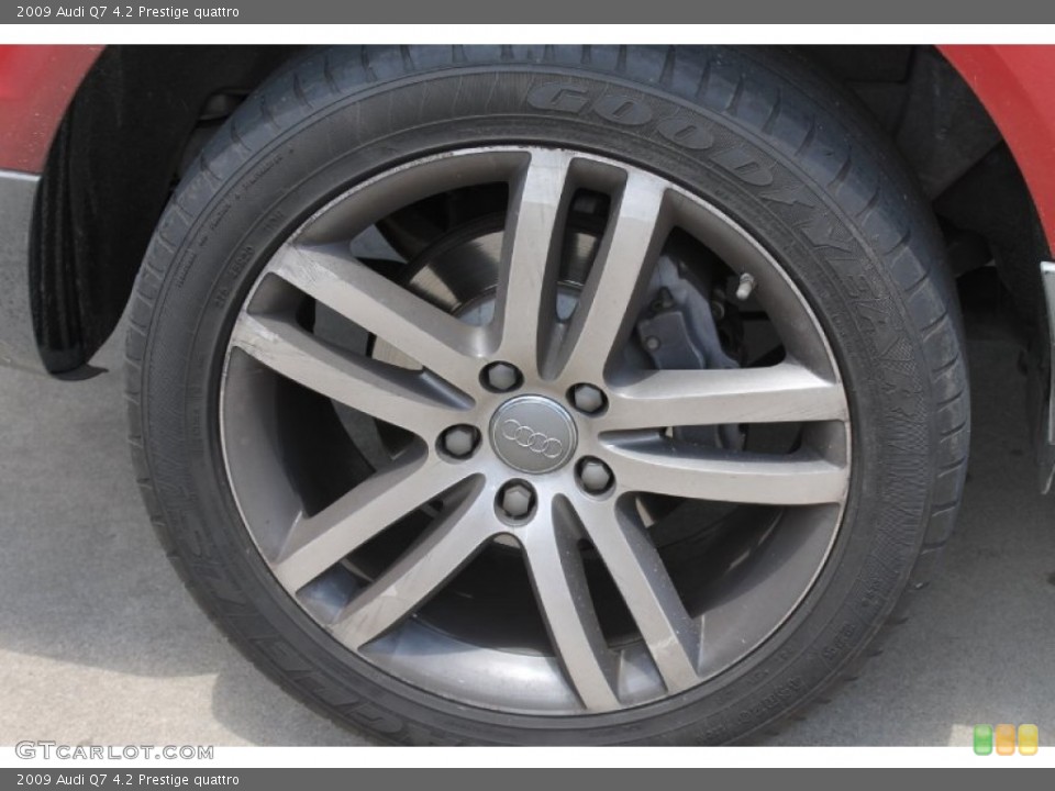 2009 Audi Q7 4.2 Prestige quattro Wheel and Tire Photo #82368541