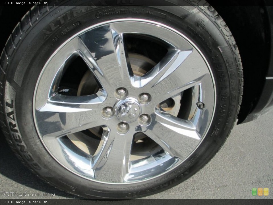 2010 Dodge Caliber Rush Wheel and Tire Photo #82373648