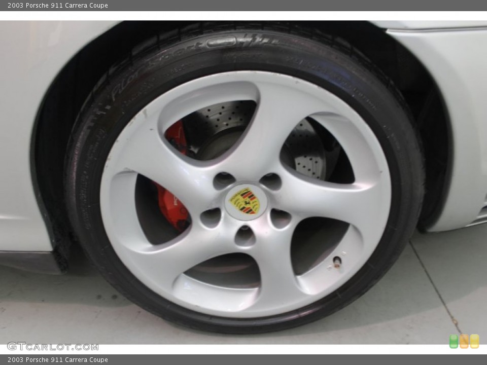 2003 Porsche 911 Carrera Coupe Wheel and Tire Photo #82374597