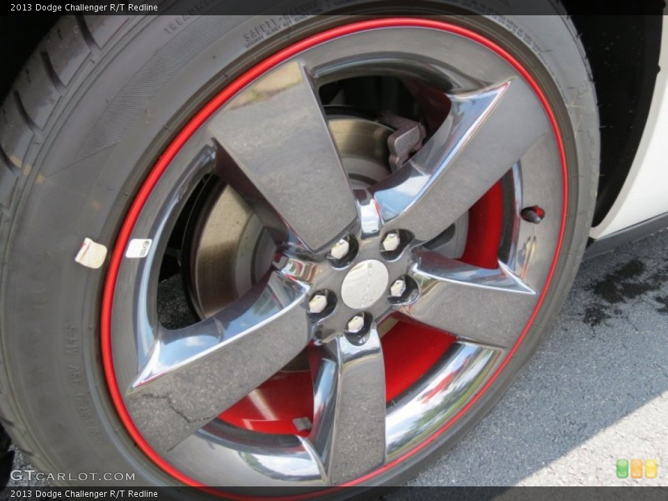 2013 Dodge Challenger R/T Redline Wheel and Tire Photo #82378849