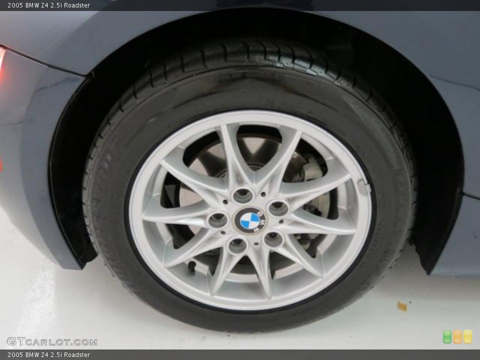 2005 BMW Z4 2.5i Roadster Wheel and Tire Photo #82384078