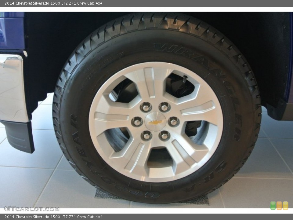 2014 Chevrolet Silverado 1500 LTZ Z71 Crew Cab 4x4 Wheel and Tire Photo #82385316