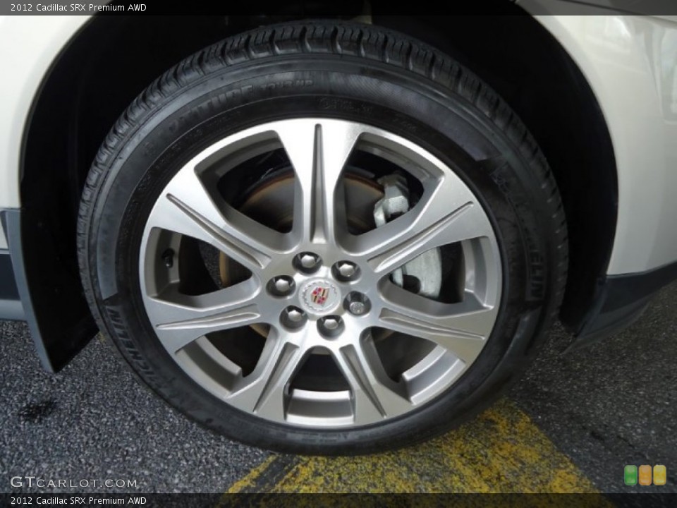2012 Cadillac SRX Premium AWD Wheel and Tire Photo #82385421