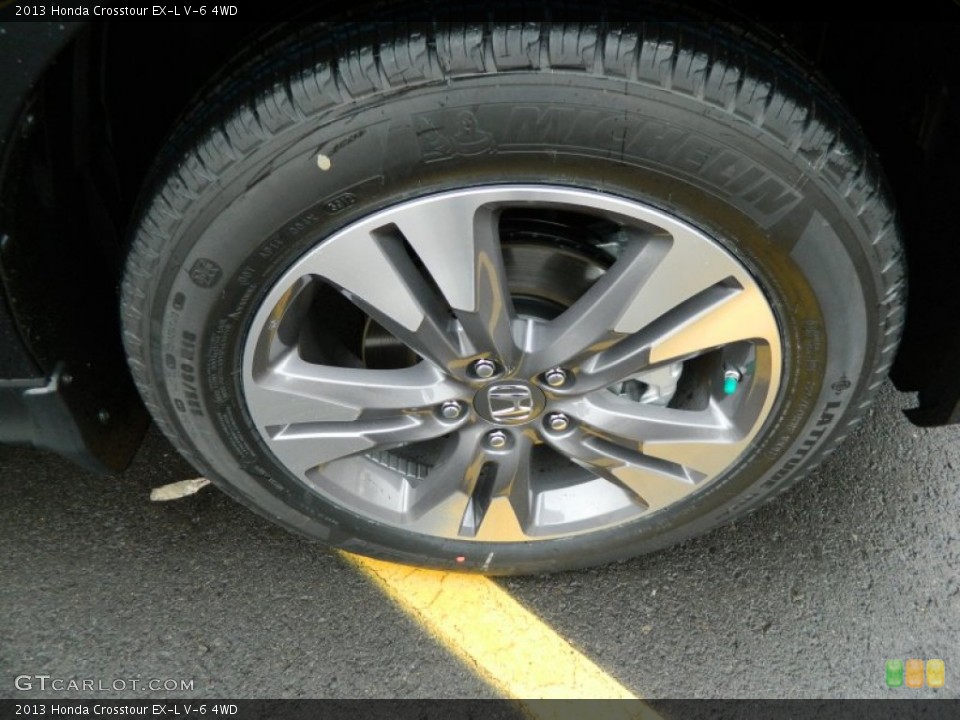 2013 Honda Crosstour EX-L V-6 4WD Wheel and Tire Photo #82387440