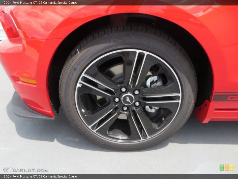 2014 Ford Mustang GT/CS California Special Coupe Wheel and Tire Photo #82390539