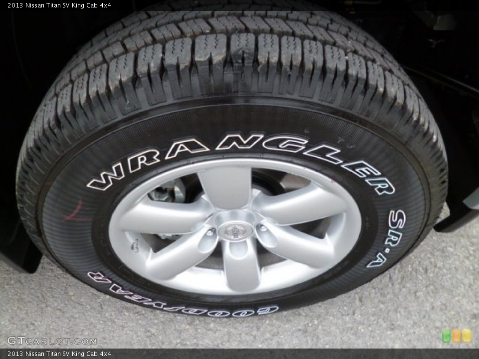2013 Nissan Titan SV King Cab 4x4 Wheel and Tire Photo #82391876