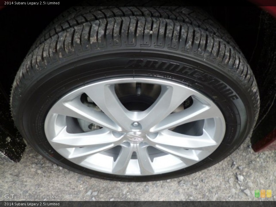 2014 Subaru Legacy 2.5i Limited Wheel and Tire Photo #82400167