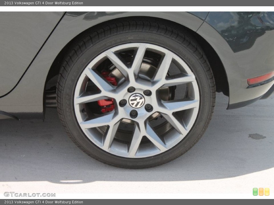 2013 Volkswagen GTI 4 Door Wolfsburg Edition Wheel and Tire Photo #82402184