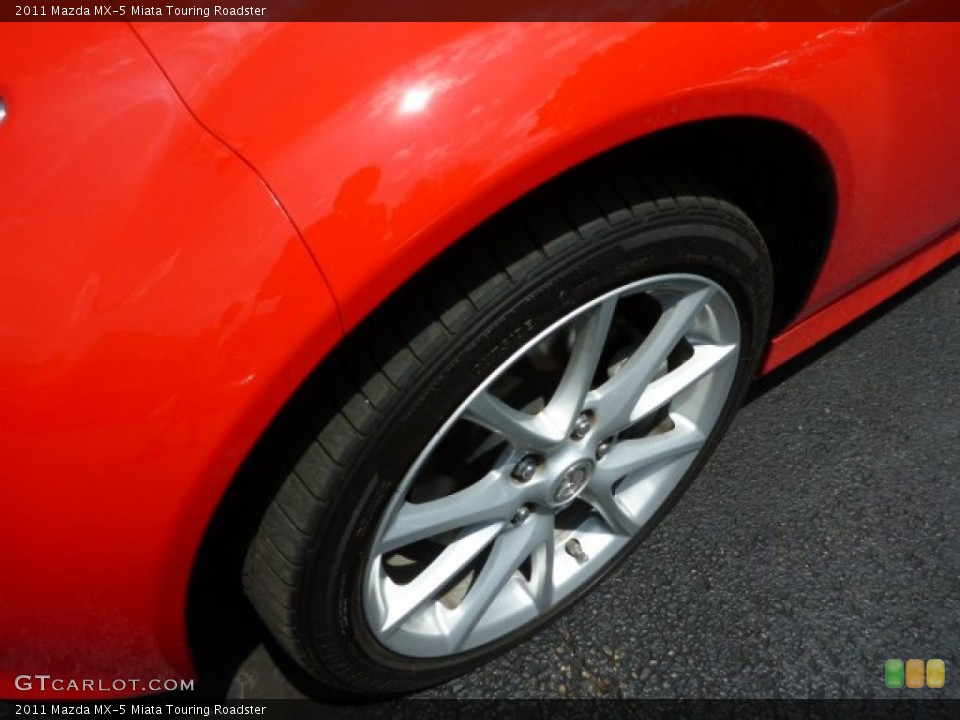 2011 Mazda MX-5 Miata Touring Roadster Wheel and Tire Photo #82403631