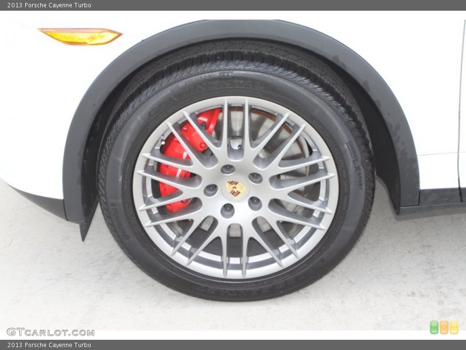 2013 Porsche Cayenne Turbo Wheel and Tire Photo #82410731
