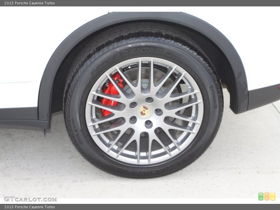 2013 Porsche Cayenne Turbo Wheel and Tire Photo #82410777