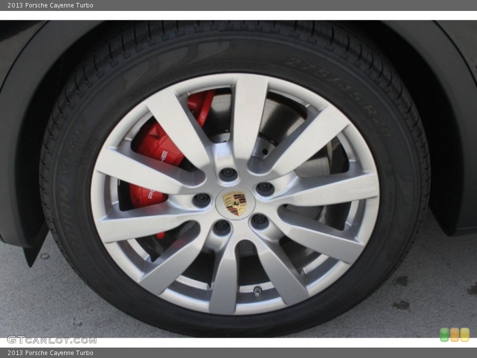 2013 Porsche Cayenne Turbo Wheel and Tire Photo #82411524