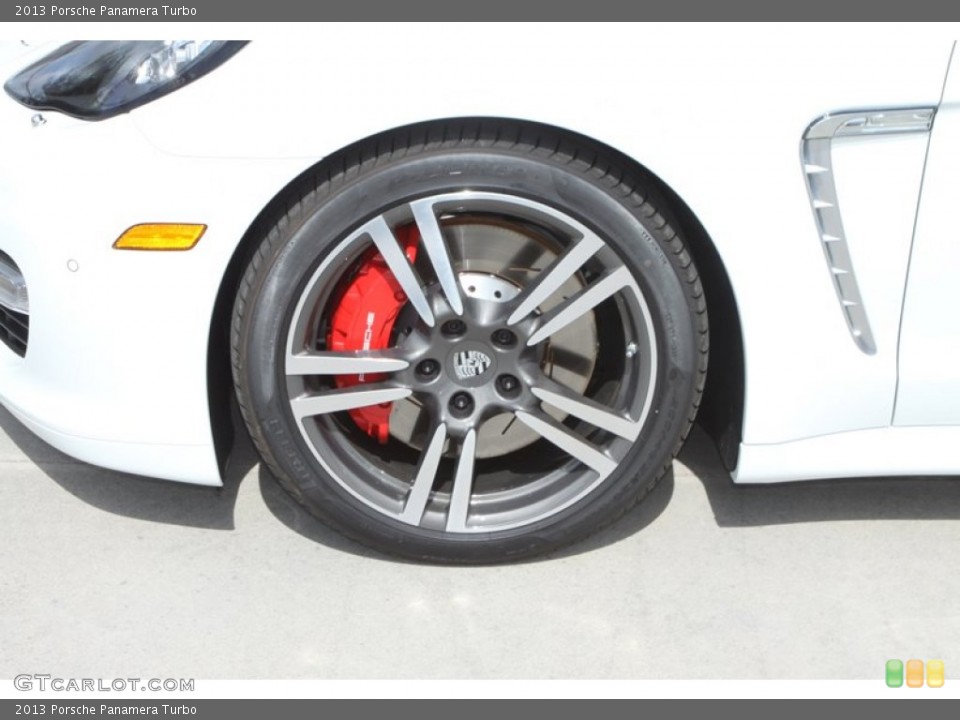 2013 Porsche Panamera Turbo Wheel and Tire Photo #82412313