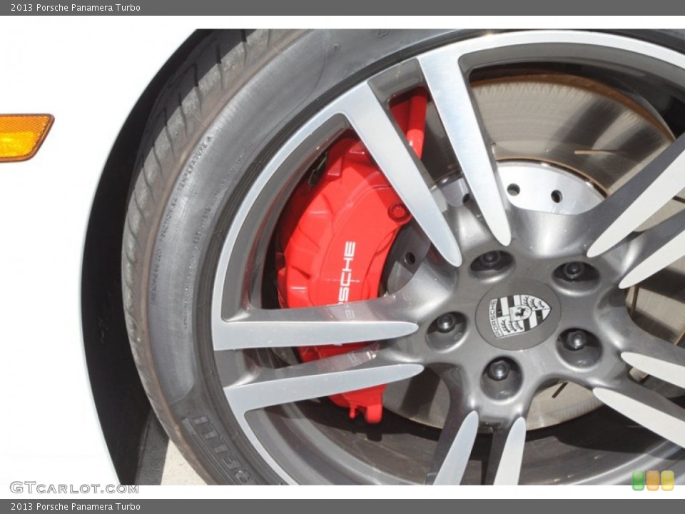 2013 Porsche Panamera Turbo Wheel and Tire Photo #82412335