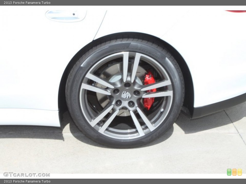 2013 Porsche Panamera Turbo Wheel and Tire Photo #82412357