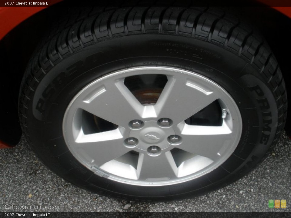 2007 Chevrolet Impala LT Wheel and Tire Photo #82414497