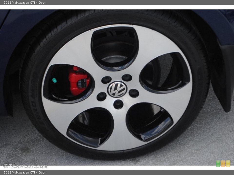 2011 Volkswagen GTI 4 Door Wheel and Tire Photo #82420896
