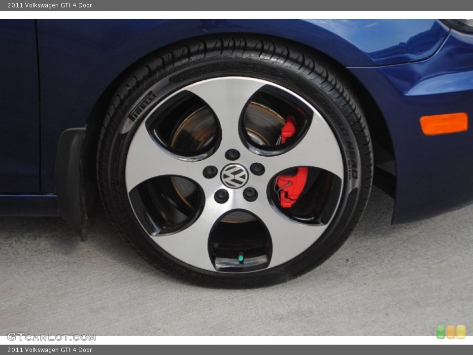 2011 Volkswagen GTI 4 Door Wheel and Tire Photo #82420992