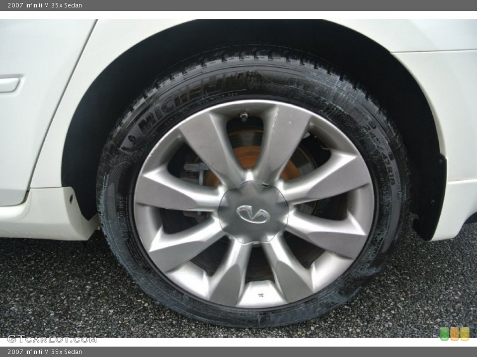 2007 Infiniti M 35x Sedan Wheel and Tire Photo #82423566