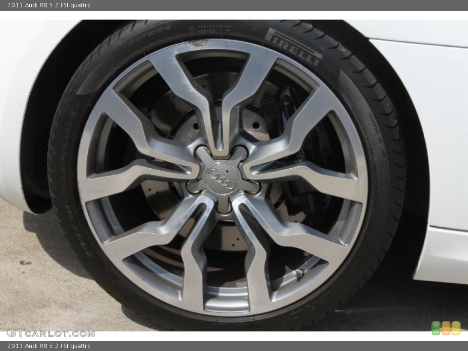 2011 Audi R8 5.2 FSI quattro Wheel and Tire Photo #82430115