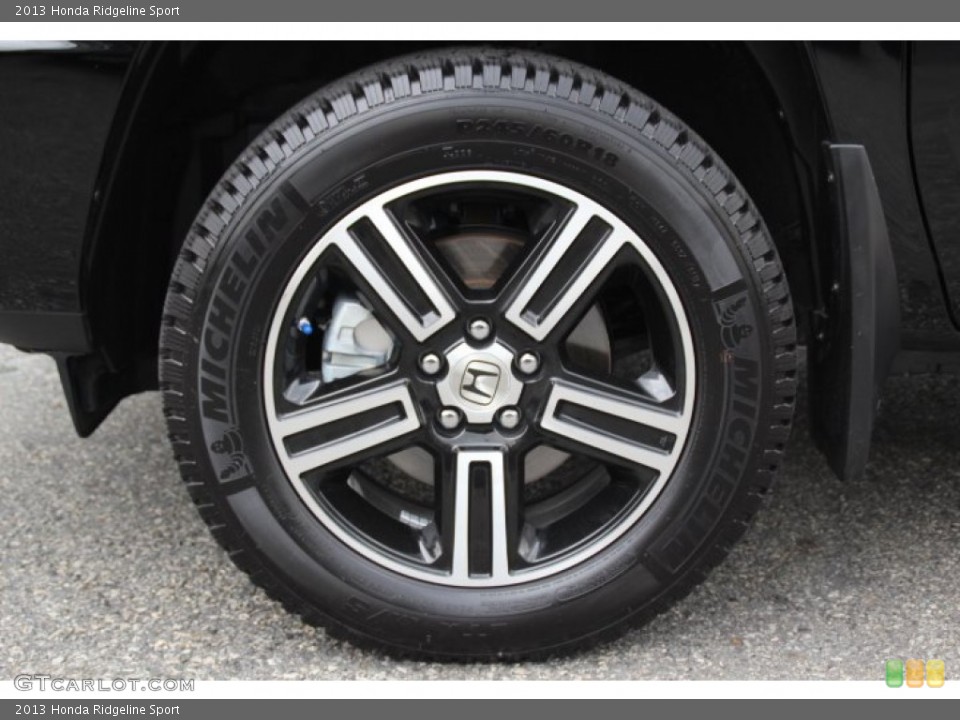 2013 Honda Ridgeline Sport Wheel and Tire Photo #82430701