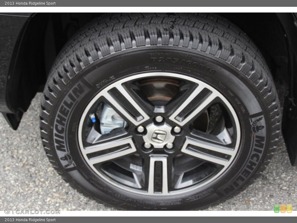 2013 Honda Ridgeline Sport Wheel and Tire Photo #82430724
