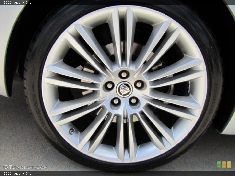 2011 Jaguar XJ XJL Wheel and Tire Photo #82431657