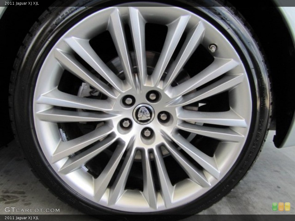2011 Jaguar XJ XJL Wheel and Tire Photo #82431678