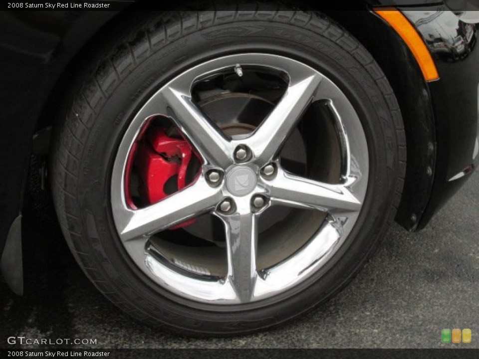 2008 Saturn Sky Red Line Roadster Wheel and Tire Photo #82437225