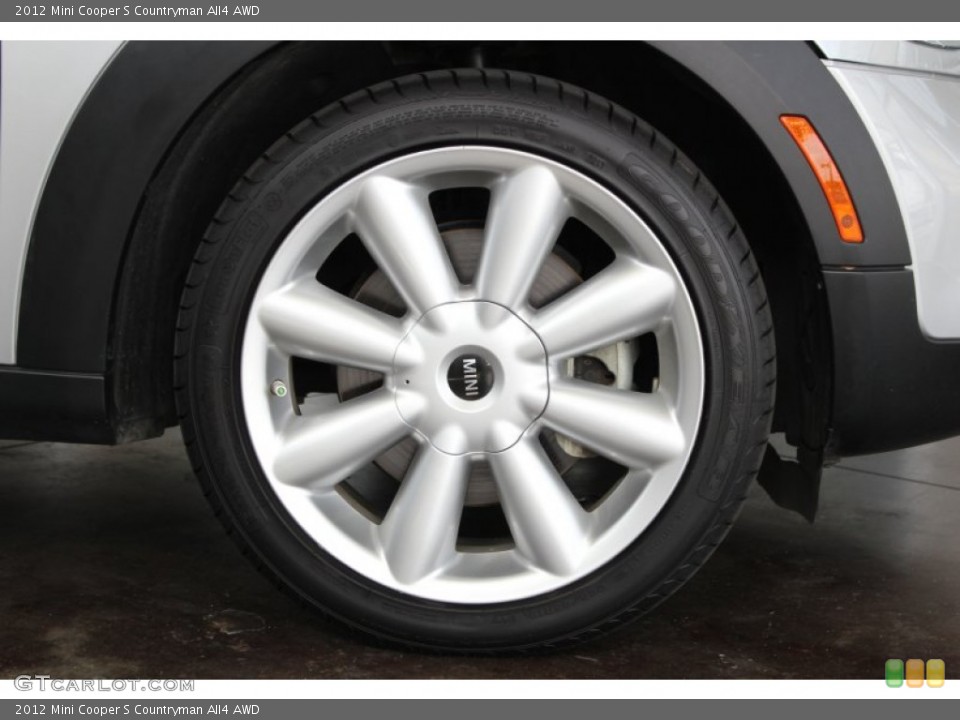 2012 Mini Cooper S Countryman All4 AWD Wheel and Tire Photo #82443252