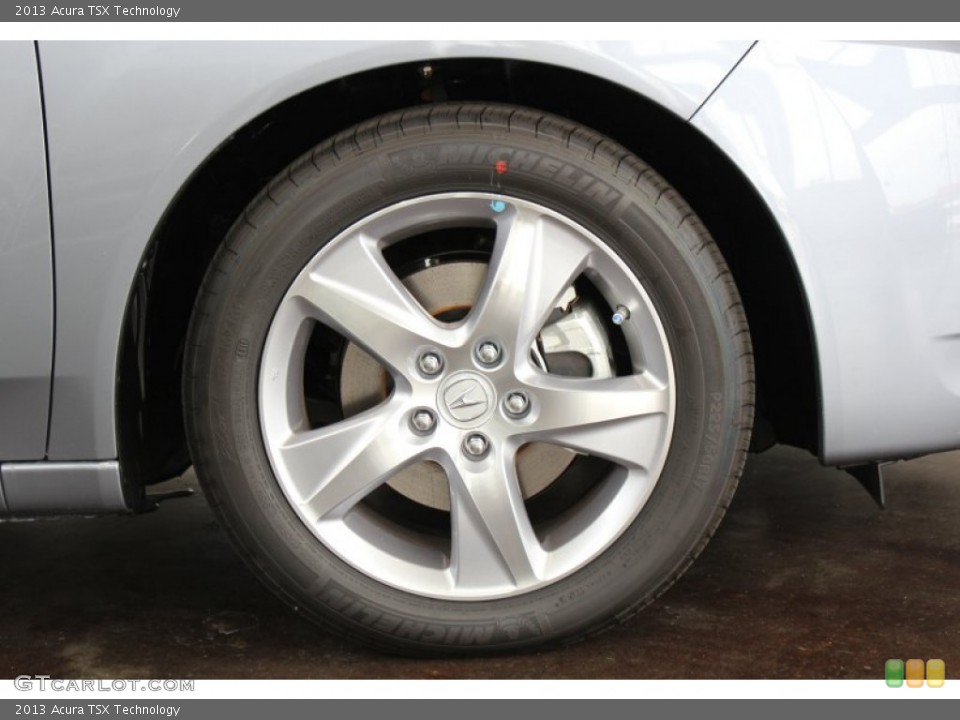 2013 Acura TSX Technology Wheel and Tire Photo #82445643