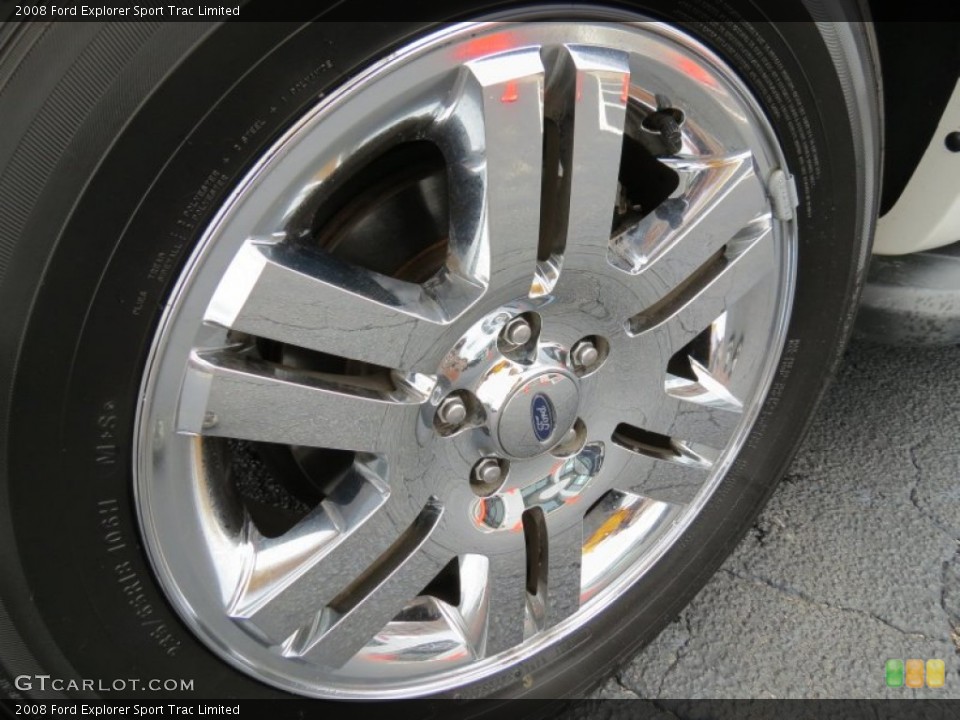 2008 Ford Explorer Sport Trac Limited Wheel and Tire Photo #82450881