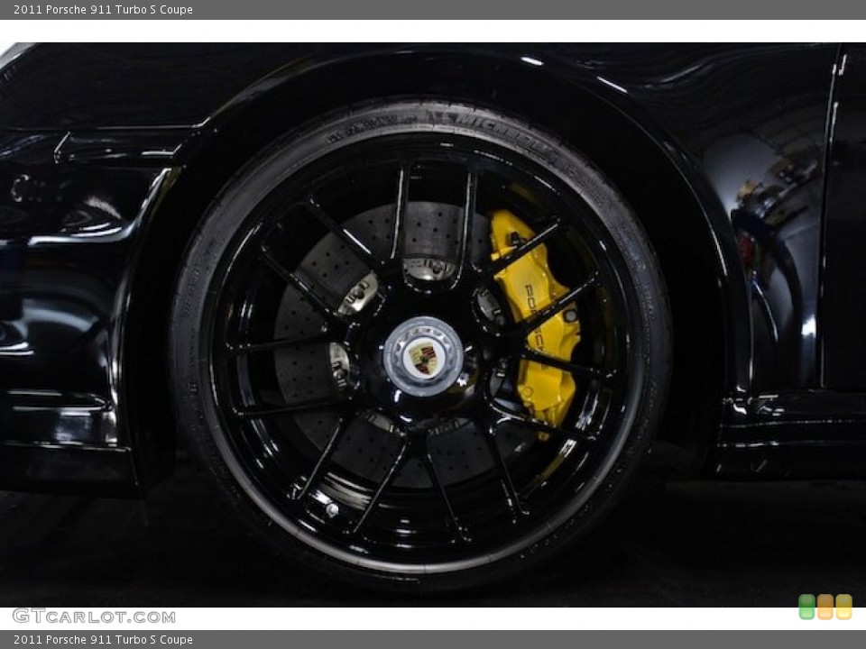 2011 Porsche 911 Turbo S Coupe Wheel and Tire Photo #82451000
