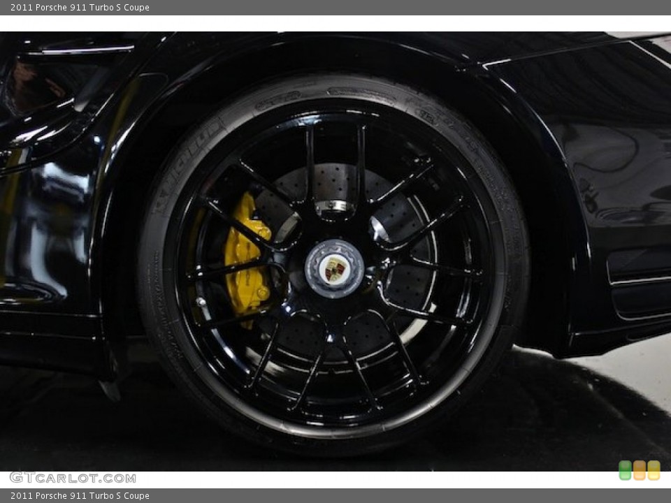 2011 Porsche 911 Turbo S Coupe Wheel and Tire Photo #82451023