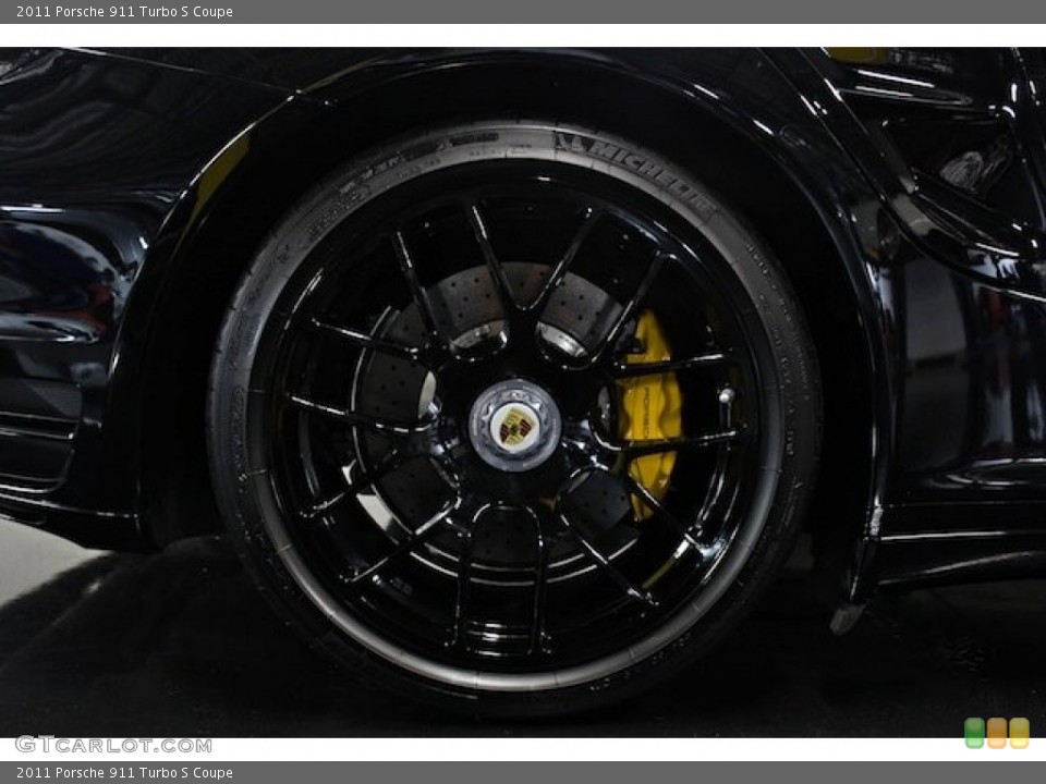 2011 Porsche 911 Turbo S Coupe Wheel and Tire Photo #82451047