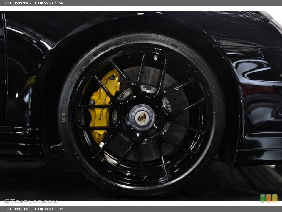 2011 Porsche 911 Turbo S Coupe Wheel and Tire Photo #82451113