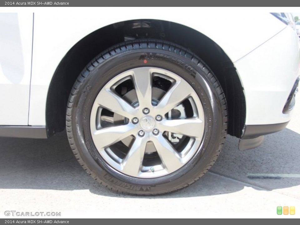 2014 Acura MDX SH-AWD Advance Wheel and Tire Photo #82452143