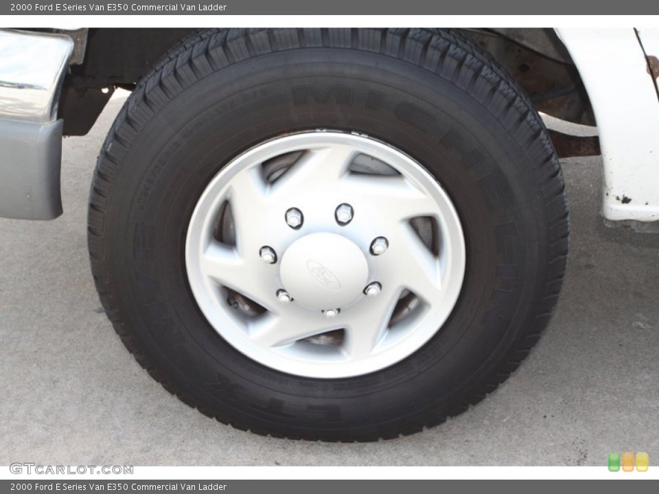 2000 Ford E Series Van E350 Commercial Van Ladder Wheel and Tire Photo #82453263