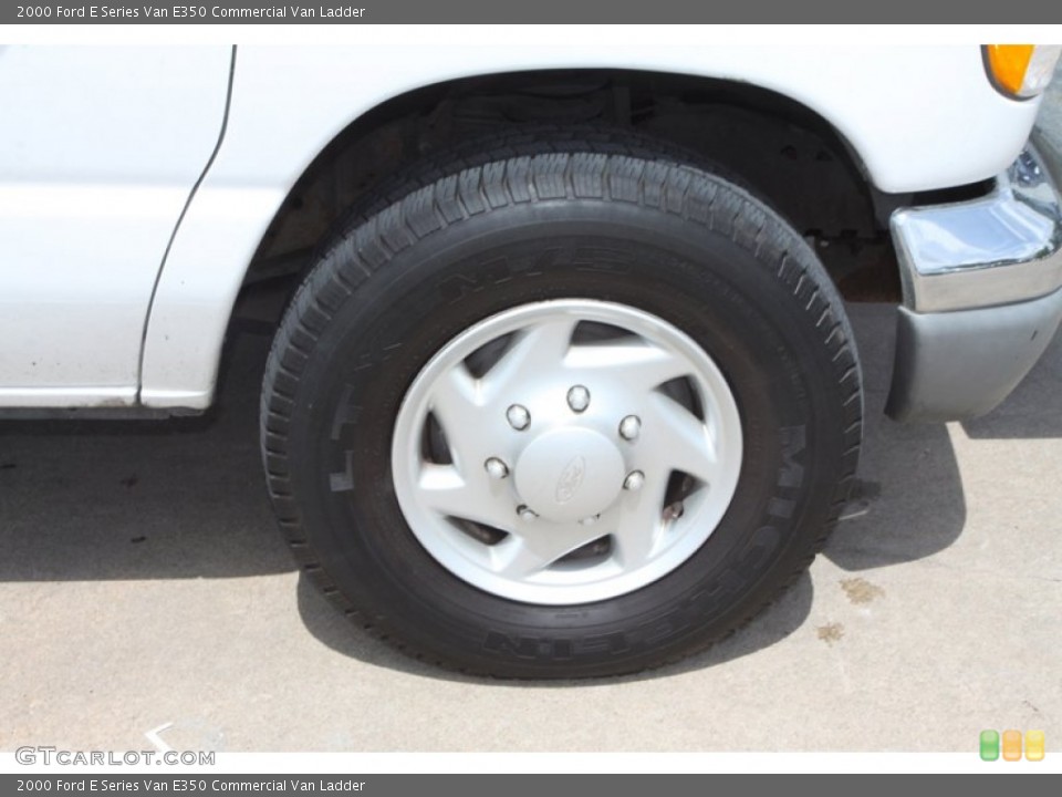 2000 Ford E Series Van E350 Commercial Van Ladder Wheel and Tire Photo #82453668